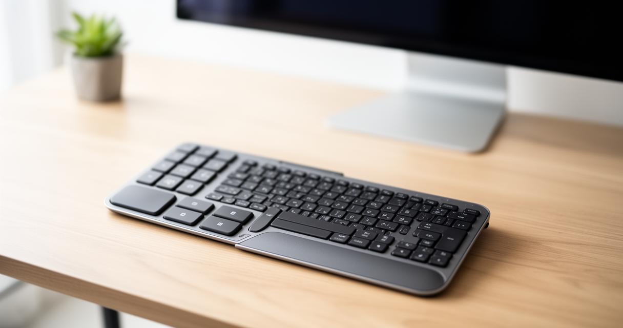 Teclado ergonómico para zurdos con teclado numérico a la izquierda: ventajas para tu salud postural